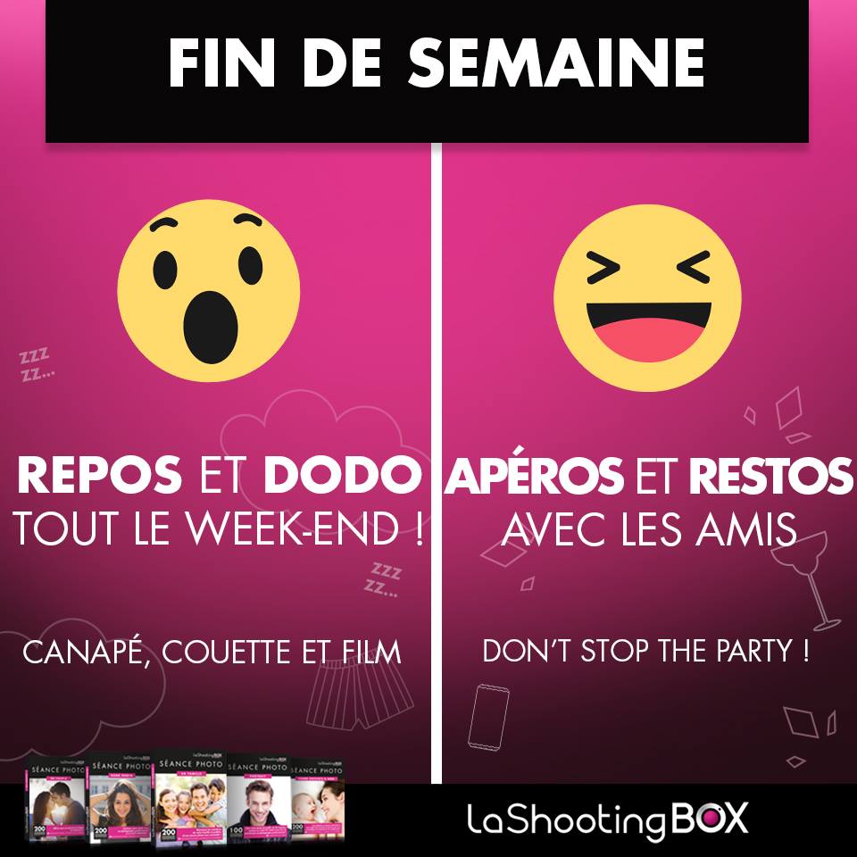 Quelle proposition correspond le plus à ton mood actuel ? RT pour REPOS et DODO / FAV pour APÉROS ET RESTOS :-)