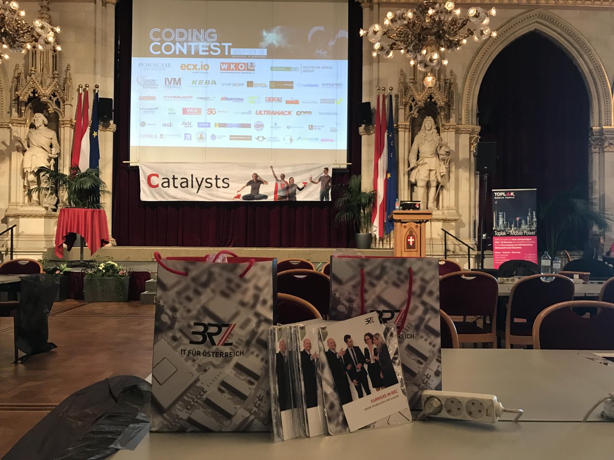 brz_gmbh's tweet image. Auf der Suche nach den besten IT-Talenten des Landes beim #CatalystsCodingContest #jobsimbrz