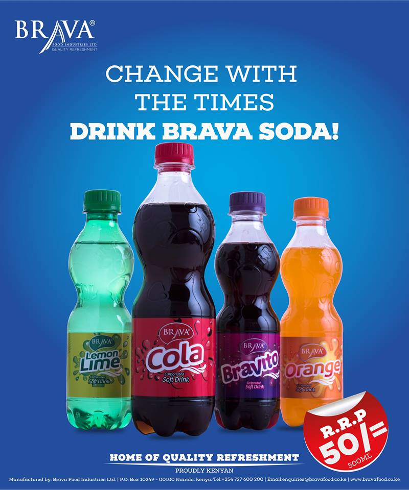 Home of quality refreshment #bravasoda. #FridayFeeling