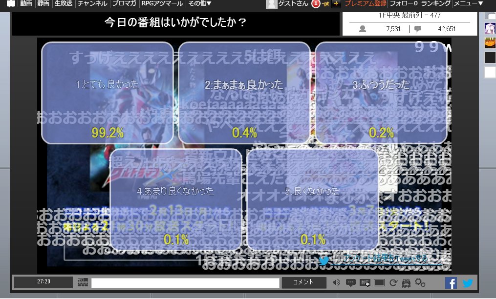ニコ生ウルトラマンオーブ Twitter Search