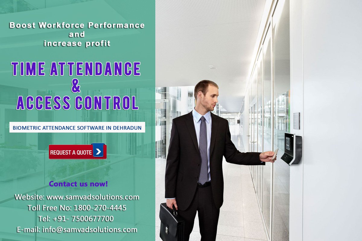samvaadsolution's tweet image. For More Details Visit : goo.gl/GIHDkz or Call Us @ +91-9760167286
 #TimeandAccessControl #TimeandAccessControlSystem
