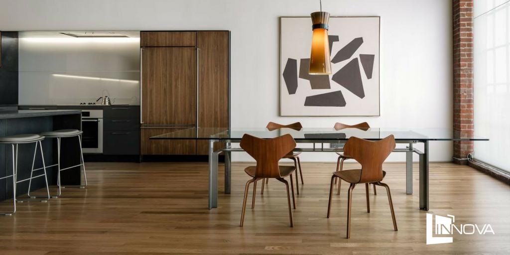 innovatuhogar's tweet photo. Los contrastes de materiales son muy característicos del #EstiloLoft. Se combina el metal con madera para darle calidez a los espacios. https://t.co/et9GLdZ4zk