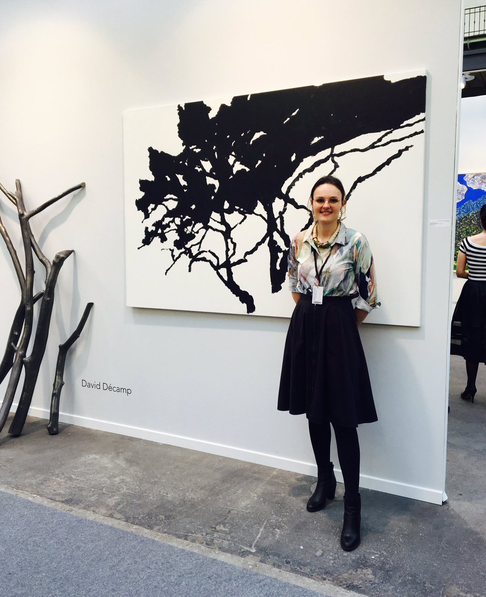 Working at <a href="/ArtParisArtFair/">Art Paris</a> with Galerie <a href="/LaForestDivonne/">La Forest Divonne</a> #ArtParisArtFair #grandpalais