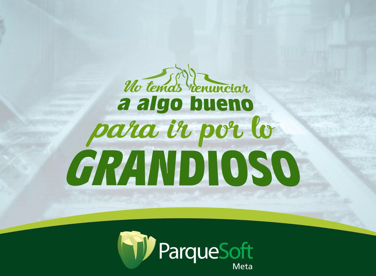 ParquesoftMet's tweet image. #FelizViernes #emprendedor