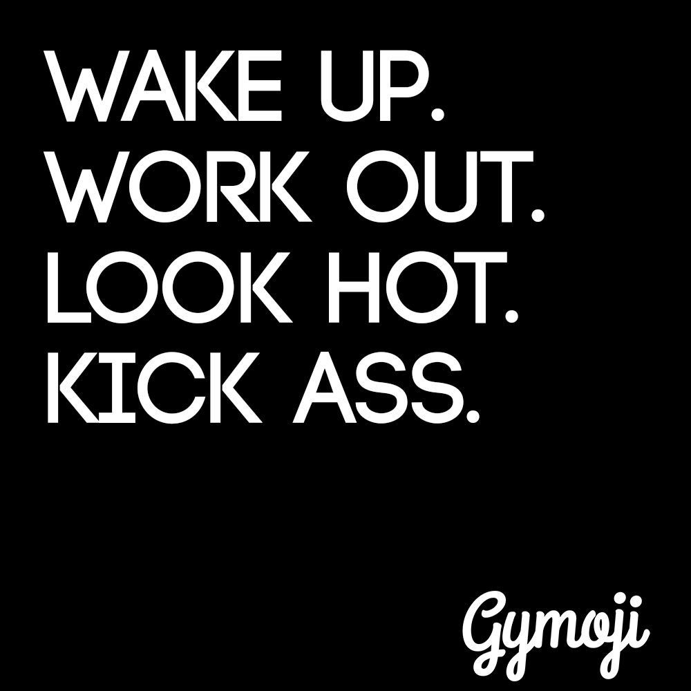 GymojiApp's tweet photo. Friday Vibes 😎👊  The weekend's knocking at the door, bring it home baby..😜  #gymlife #fitnessmotivation https://t.co/OJKqoSY6x4