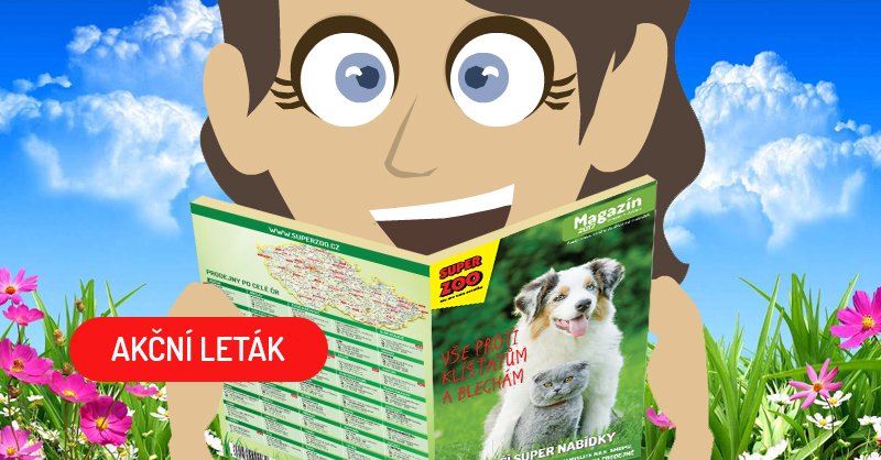 Jaro je tu!🍃 V jarním letáku SUPER ZOO jsme vyhlásili válku klíšťatům a blechám💣Čeká Vás také spousta novinek a slev❗superzoo.cz/akce
