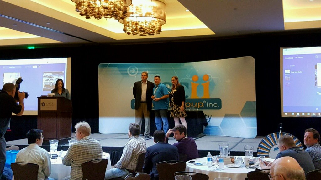 Naverisk's tweet photo. Great times @asciigroup Anaheim event!! Great people,valuable conversations, even took home the Best IT Workshop award! #Naverisk2017 #ASCii https://t.co/wmAXIws9JG