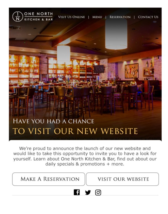 1n Kitchen Bar On Twitter See What S New At One North Kitchen