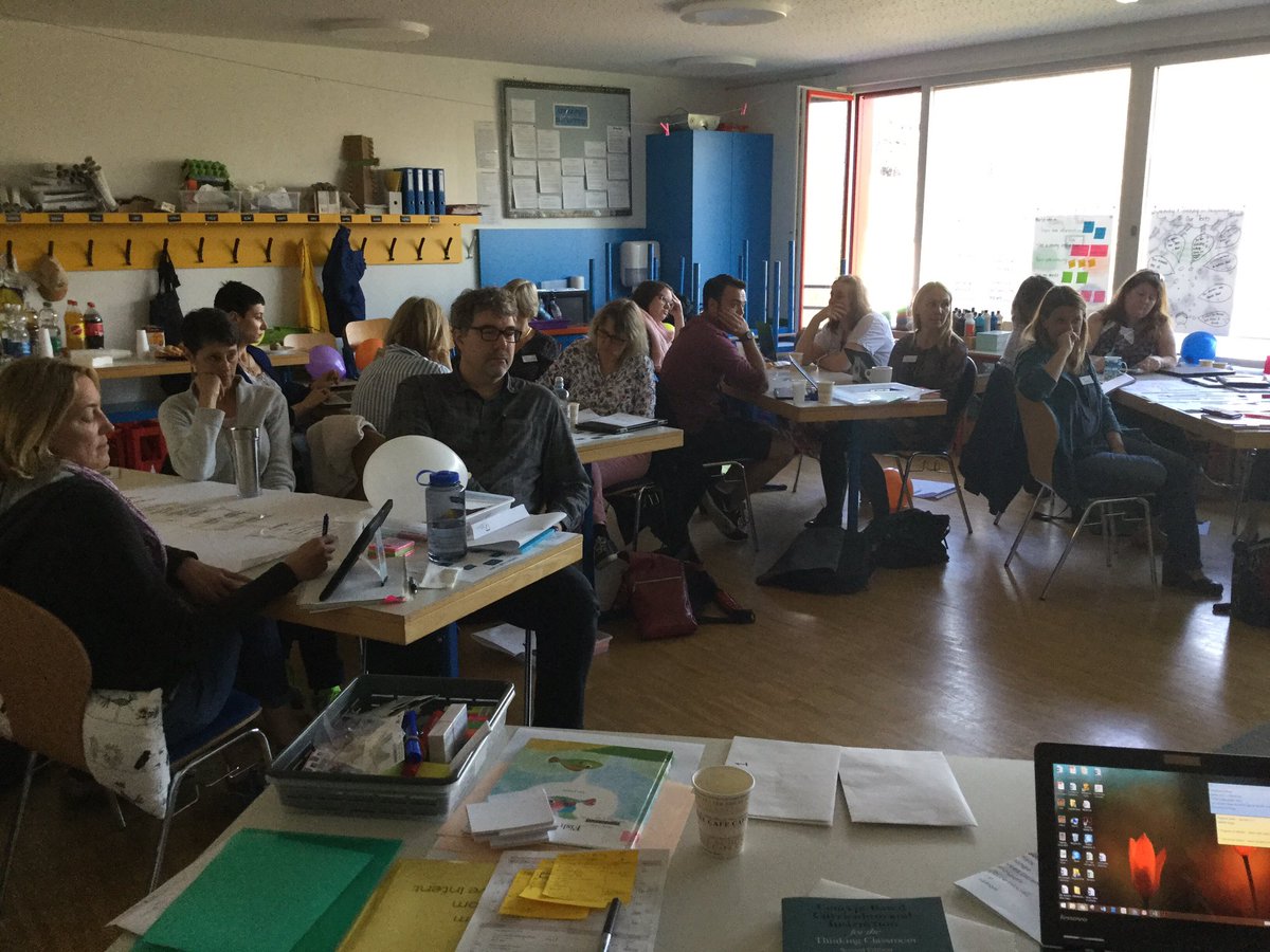 ellydilworth's tweet photo. Excited to be joined by cross-campus colleagues and @alicelsikora @jiandmarco today for a workshop on #conceptinquiry #zislearns @ZISnews https://t.co/KsrUbZ6akr