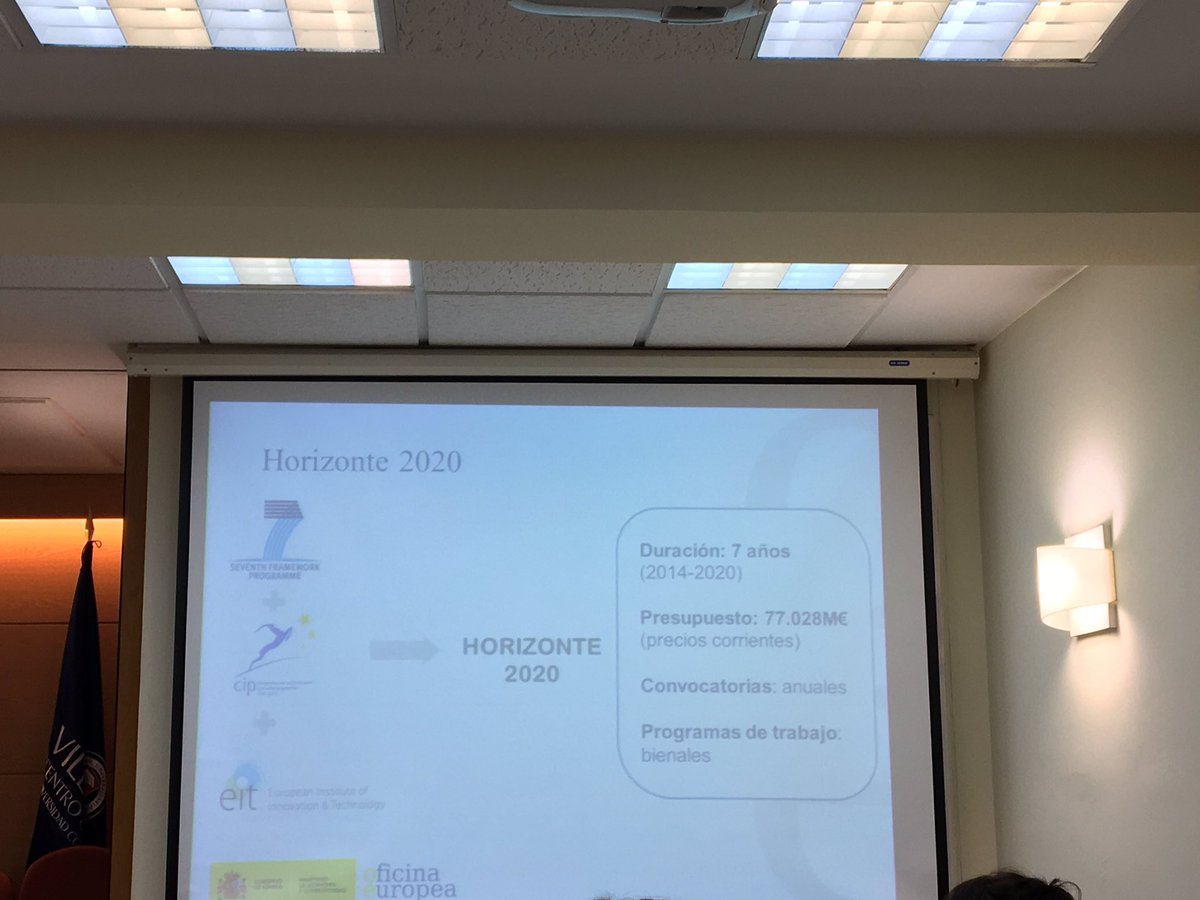 akidscom's tweet image. Horizonte 2020 es el mayor programa de investigación e innovación en la Unión Europea, lo explica @RocioCastrilloC #J8Villanueva