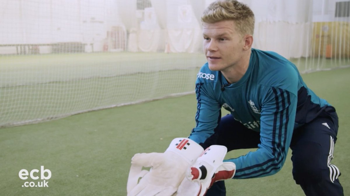 englandcricket's tweet photo. Training tips: @sambillings on how to move as a wicketkeeper:
https://t.co/tOzjK9Pyu2 https://t.co/xTcWYJHAOh