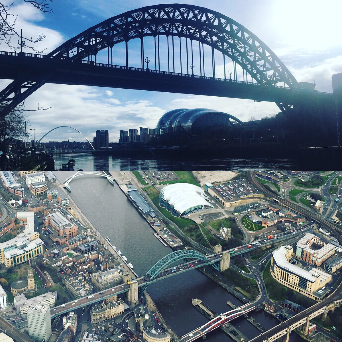 Two different angles yesterday!!