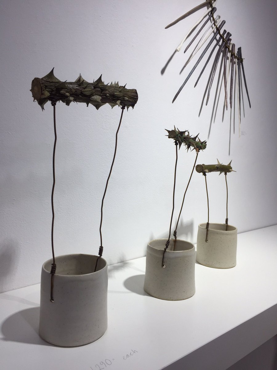 cazjackartist's tweet photo. Fabulous #collaboration #ceramics #willow @makingground_uk @StudioFusionLDN #exhibition on till June https://t.co/fJUxhJc80W