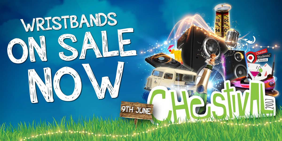 CH1Bar's tweet photo. #Chestival17 earlybird tickets are NOW on sale - only a limited amount of the 1st release so get them quick!! https://t.co/vpMCgLkkVV https://t.co/hQutRdajZ2