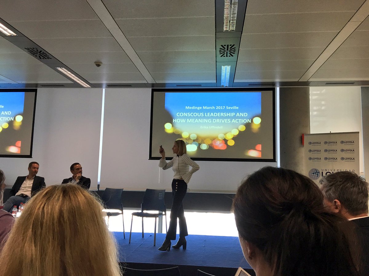 CE4reputation's tweet photo. Awesome: listening to @ErikaUffindell conscious leadership and how meaning drives action #MedingeGroup @LoyolaExecutive @LoyolaAnd https://t.co/qJTAqfag0k