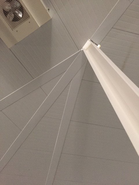 Panellinkltd's tweet photo. Ceiling Joints looking good at the Burger Manufacturing Co. #proud #coldstore #kingspan https://t.co/PkUnsfCNPR