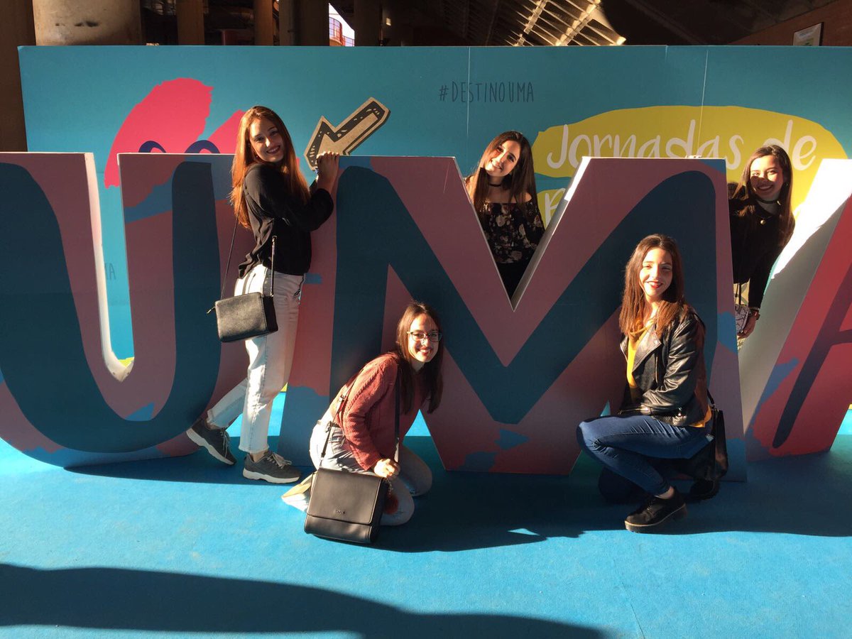ColeLourdesCoin's tweet photo. Visitamos las jornadas de puertas abiertas de la Universidad de Málaga https://t.co/ZNXcPB17Da