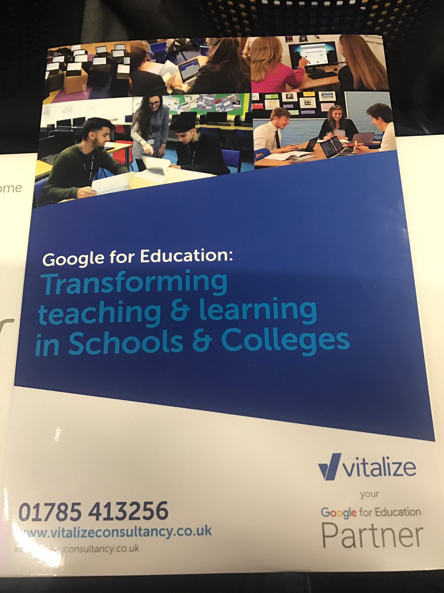 MKC_A3Business's tweet photo. Super excited about #cpd @Google hosted by @VitalizeIT #transformingteachingandlearning @lucylamplady283 https://t.co/6LQrH4wbzu