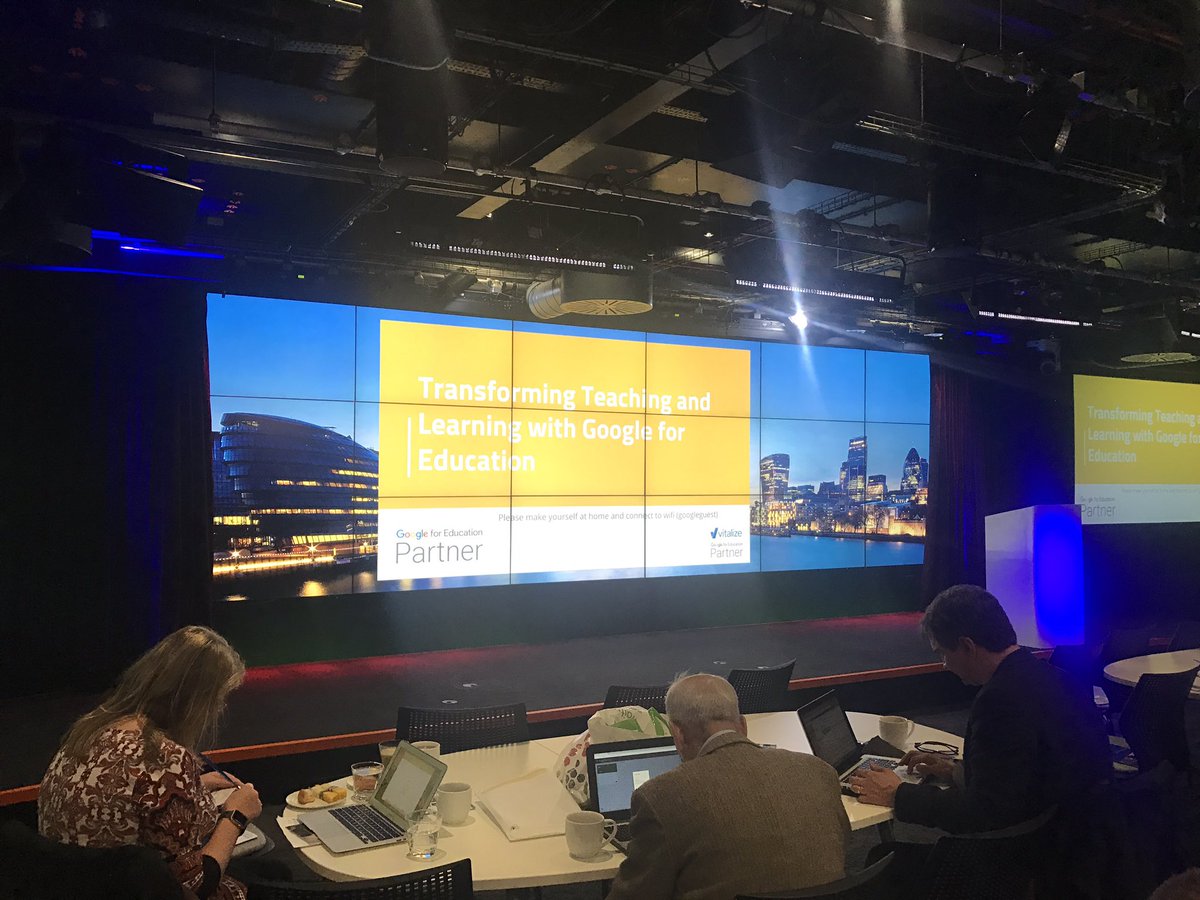 MKC_A3Business's tweet photo. Super excited about #cpd @Google hosted by @VitalizeIT #transformingteachingandlearning @lucylamplady283 https://t.co/6LQrH4wbzu