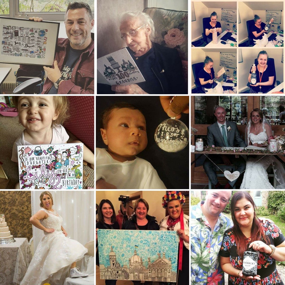 Just a few of my wonderful customers ❤️ thank you to everyone who shops small, you are supporting a dream! #myrodoodles #supportthemakers