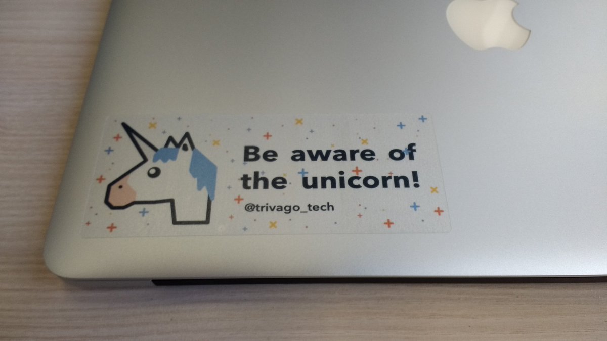 I made it on a <a href="/trivago_tech/">trivago Engineering</a> laptop sticker!