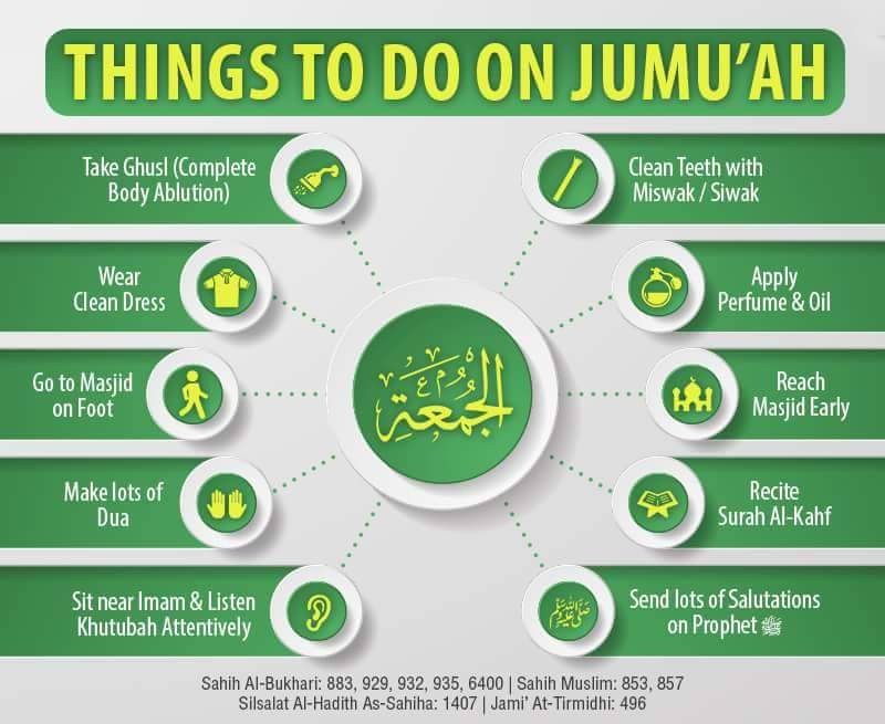 itsJun92eec423's tweet photo. Things to do on #Jummah 💝
#JummahReminder #Muslims #JummahMubarak #DailyReminders #Advices #InformMeAboutIslam https://t.co/UZJ23EFYlx