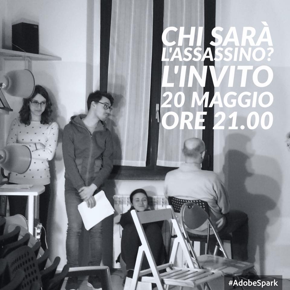 GTSoniaBonacina's tweet photo. #linvito #Spettacolo #teatro #actorslife #giallo #agathachristie #biancoenero #desio #maggio https://t.co/T9uBFUhLtk
