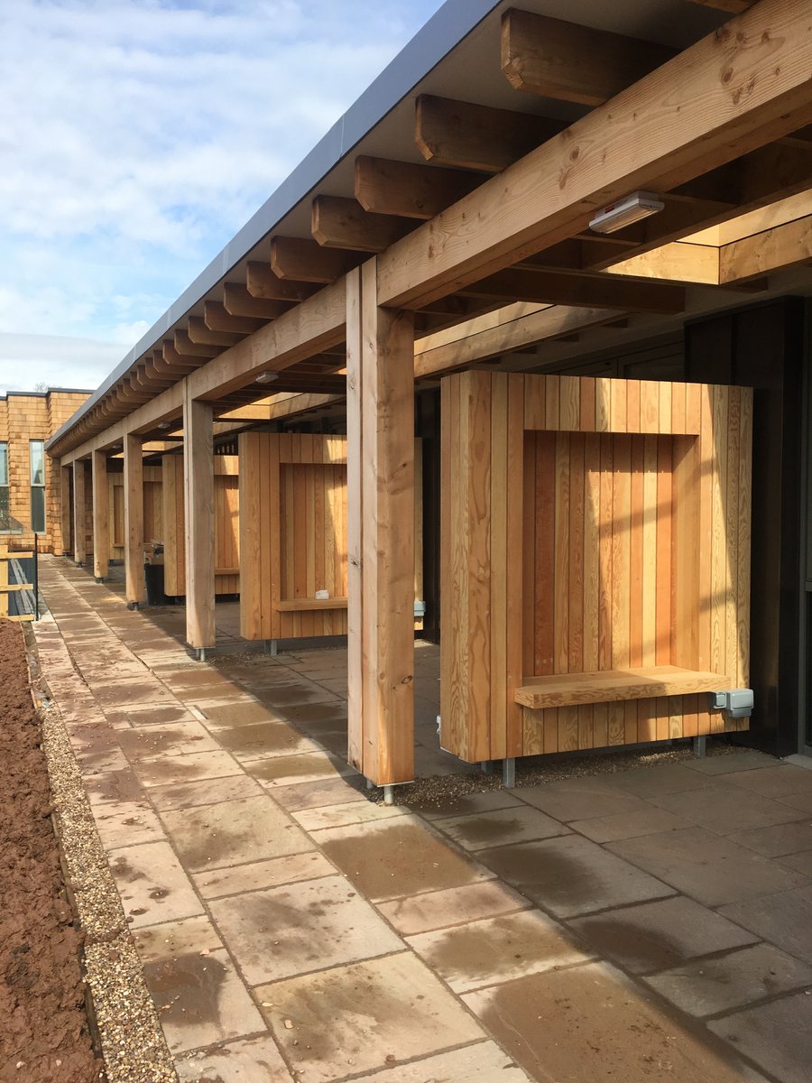 KKEarchitects's tweet photo. The new #notdingy #inpatientunit @SDFHC is coming together in @visitwales with @AndrewScottLtd @Stru_Sol @rhomco @Whitehead_BS #hospice https://t.co/sHqnla3GbK