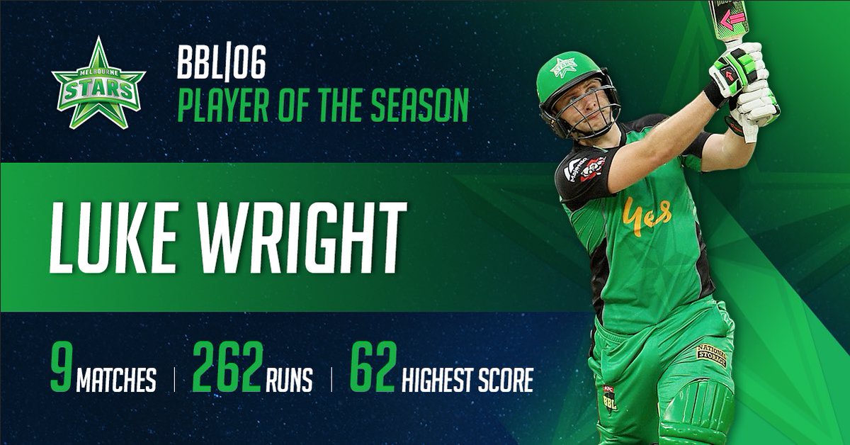 StarsBBL's tweet image. Congratulations to @meglanning7 and @lukewright204 who have been named our #WBBL02 and #BBL06 Players of the Season! 👏👏 #TeamGreen
