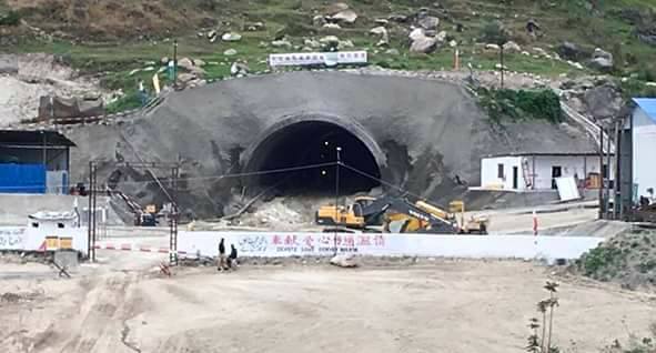 thecpec's tweet photo. #Hazara #Motorway Mansehera tunnel Under Construction.180 km Hazara motorway consists 5 Modern tunnels
#CPEC https://t.co/e0r4qeJ49p