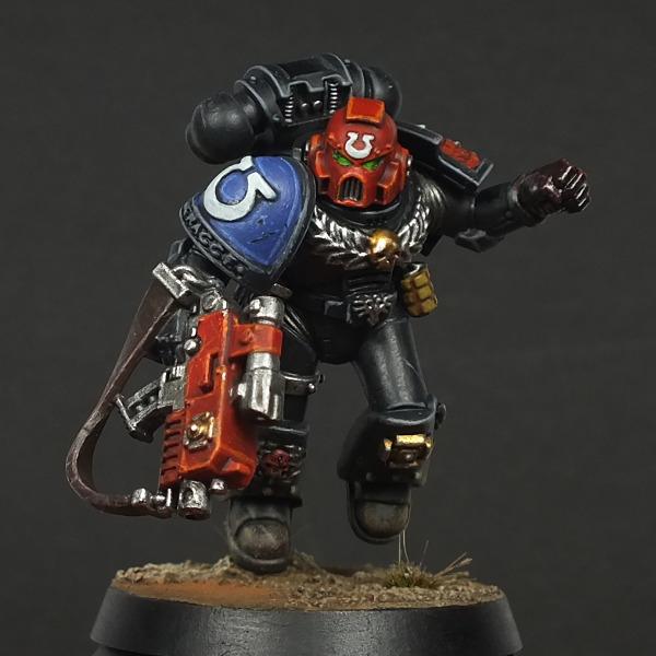 dosjetka's tweet photo. It's been a while. Latest project: Legio B&amp;C 500pt army. Here's the first model. #bolterandchainsword #warhammer40k https://t.co/JolXRvHqbt
