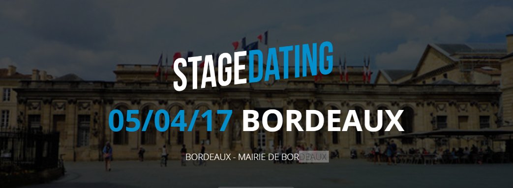 Explosense's tweet image. Nous serons présents mercredi prochain au @stage_dating de Bordeaux! #stage #data #bigdata