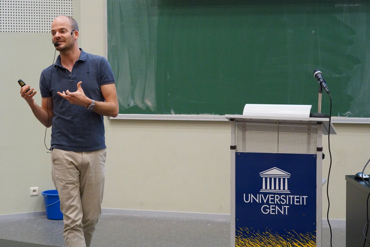 dirkvandenpoel's tweet image. Great talk by @Pieterjan Bouten (CEO of @showpad) at @UGent on #sales and #marketing + his life as an #entrepreneur #startup #salesforce