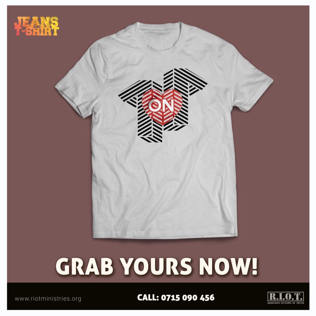 RIOT_Org's tweet photo. Grab one of our #Ubercool #JandT #OneOnOne Tshirts this weekend @ only 20k each See you at 3 on Sunday at the National Museum #JnT #Intimacy https://t.co/yCQmY0yr40