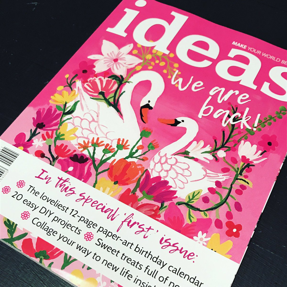 Well done <a href="/Ideas_magazine/">Ideas Magazine</a> on your first independent relaunch issue 👏🙌 What an achievement! Here's to many more beautiful issues 💖