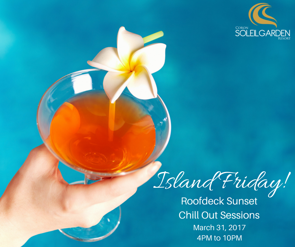 CoronSoleil's tweet photo. Come on over to #CoronSoleil and enjoy a Chill out sessions with us at the Rooftop Deck! #IslandFriday #chillout #SoleilGarden #Coron https://t.co/3VWJVzphAn