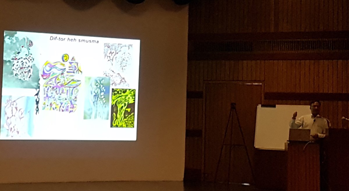 NatureInd's tweet photo. First @NatureInd photo exhibition opened by @IndiaDST secy @Ashutos61 wid a talk on #VisualisingScience @India_Alliance https://t.co/9V3EBCVcLP