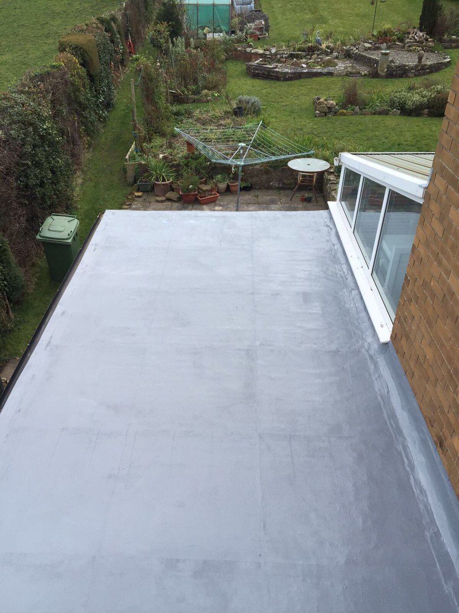 HallsApps's tweet photo. We've been busy felting flat roofs the last month. Last photo is roof felted and finished with #Belzona 3111 Flexible Membrane. https://t.co/zfuyqmjOMx