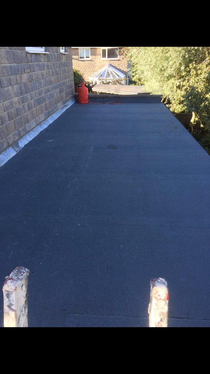 HallsApps's tweet photo. We've been busy felting flat roofs the last month. Last photo is roof felted and finished with #Belzona 3111 Flexible Membrane. https://t.co/zfuyqmjOMx