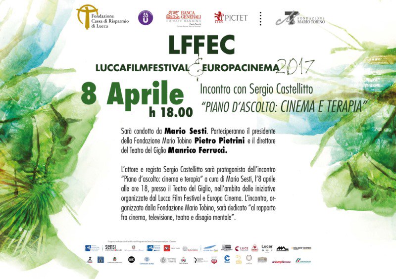 MarioTobino's tweet photo. Fondazione #MarioTobino - Incontro con #SergioCastellitto "Piano d’ascolto #cinema e #terapia" 8/04, 2017, h18 #TeatrodelGiglio #Lucca https://t.co/CS15Rc22Od