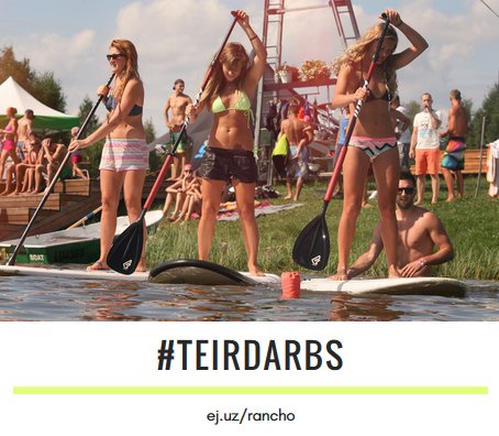 #teirdarbs Rancho veikparkā 😎🌊🌞 Aizpildi anketu ej.uz/rancho  👈