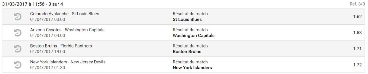 TempestPronos's tweet image. 💵❌BONUS: 3/4❌💵
ST LOUIS BLUES + 
WASHINGTON CAPITALS + 
BOSTON BRUINS + 
NEW YORK ISLANDERS 👽
RT LIKE &amp;amp; FOLLOW 💵