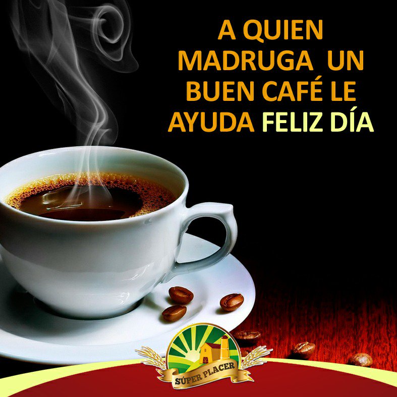 pan_superplacer's tweet photo. Viernes! Comienza el día con un sabroso café de #PanaderiaSuperPlacer ! Abrimos a las 7am Te esperamos! https://t.co/XGSTxptZM1