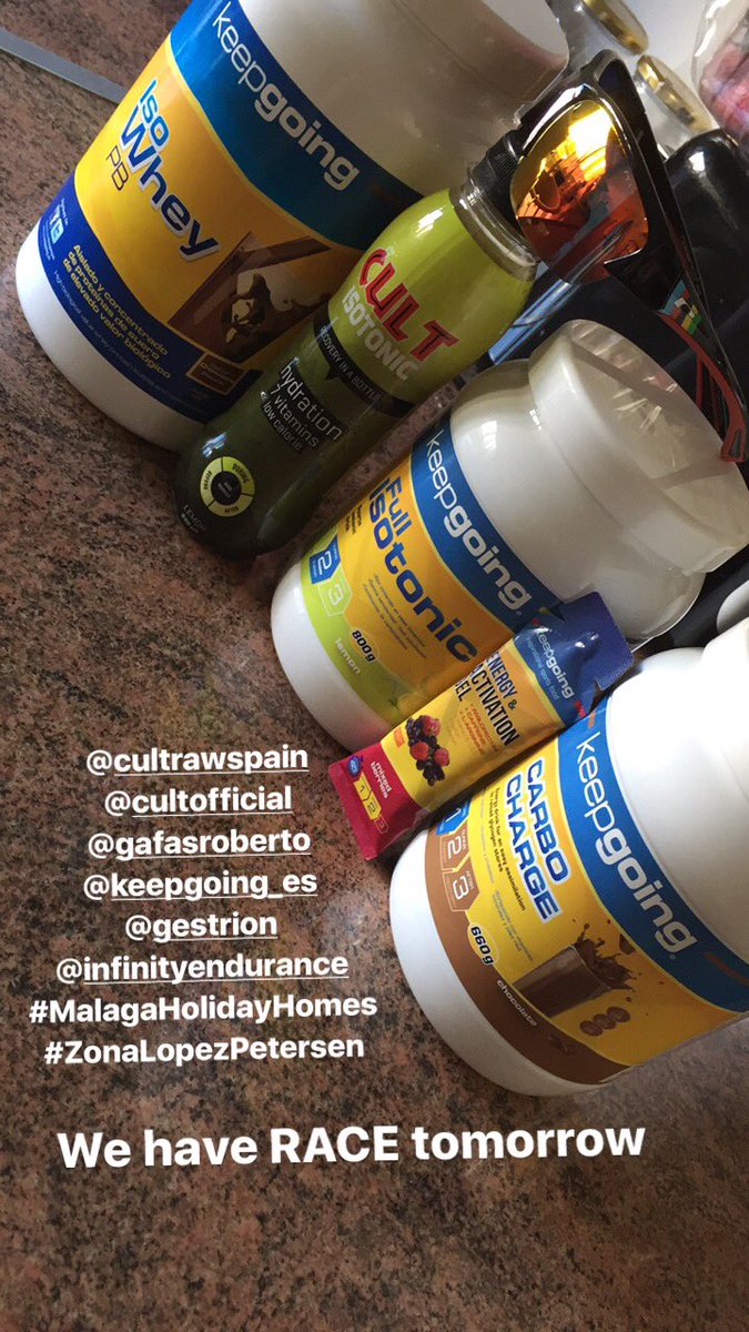 davidlopezpeter's tweet photo. We have RACE tomorrow!! @InfinityEnduran @GafasRoberto @GesTriOn @keepgoing_es #CultEnergy #MalagaHolidayHomes #ZonaLopezPetersen https://t.co/bO7XIjd6eD