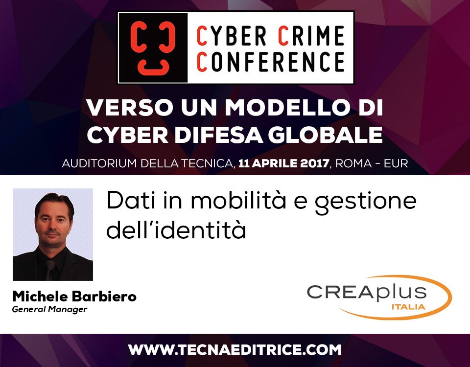 CyberCrimeConf's tweet photo. Come tuteliamo i #dati che devono uscire dal #network aziendale e come li trasportiamo. Chi ha accesso a cosa?
https://t.co/UVMW1TEG2g
#ICT https://t.co/SKhd6K5Sj4