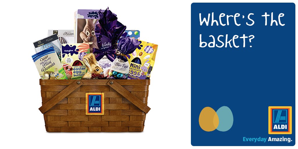 Aldi Stores UK on Twitter "Spot the Easter basket on our feed for the