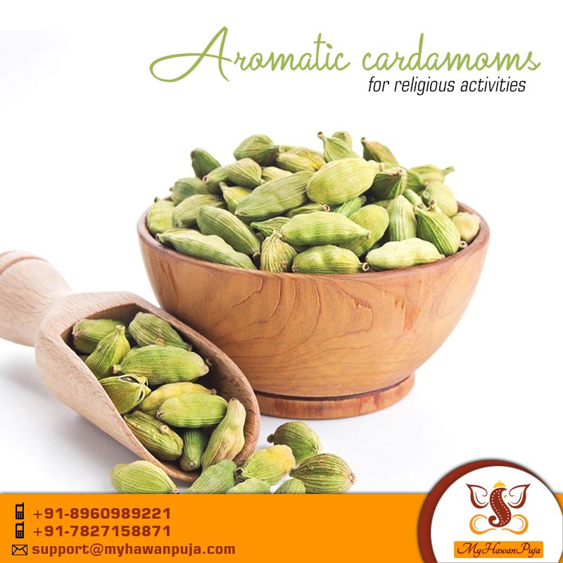 MyHawanPuja's tweet photo. Buy #cardamoms at https://t.co/XN7FA1hBLa at an affordable price. We provide high-quality and fresh cardamoms for religious ceremonies. https://t.co/PjdpqD4KO6