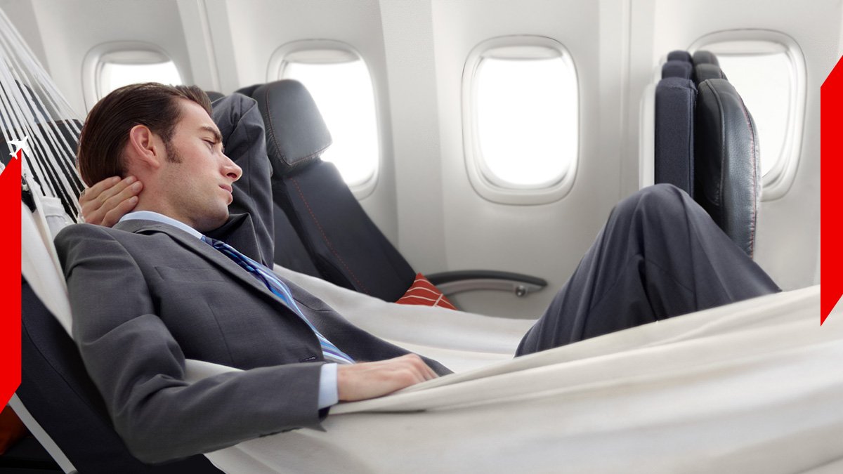 Détendez-vous pendant vos trajets professionnels grâce à notre nouveau siège Hamac disponible à partir du 1er avril.