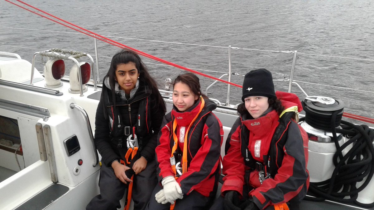 WoodfarmHigh's tweet photo. S2 pupils home safe and sound after week with OYT. We sailed from Greenoch to Holy Loch, Lochranza &amp;  East Loch Tarbet. Well done everybody. https://t.co/RggLJOzQQy