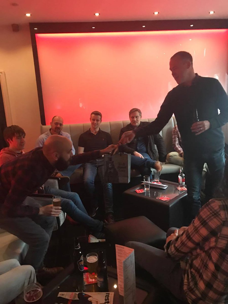Dataphiles's tweet image. Last night we celebrated our colleague Gareth Clare&apos;s, 10 year anniversary at Dataphiles. Thank you for all your hard work and dedication.